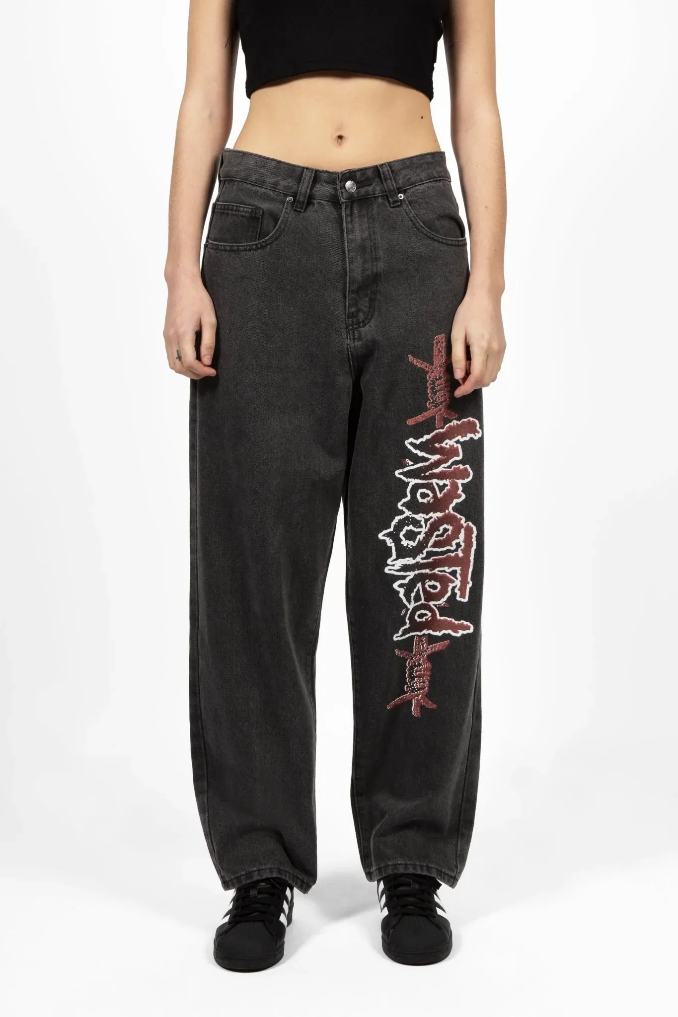 Wasted Paris Casper Pants Blind - Faded Black