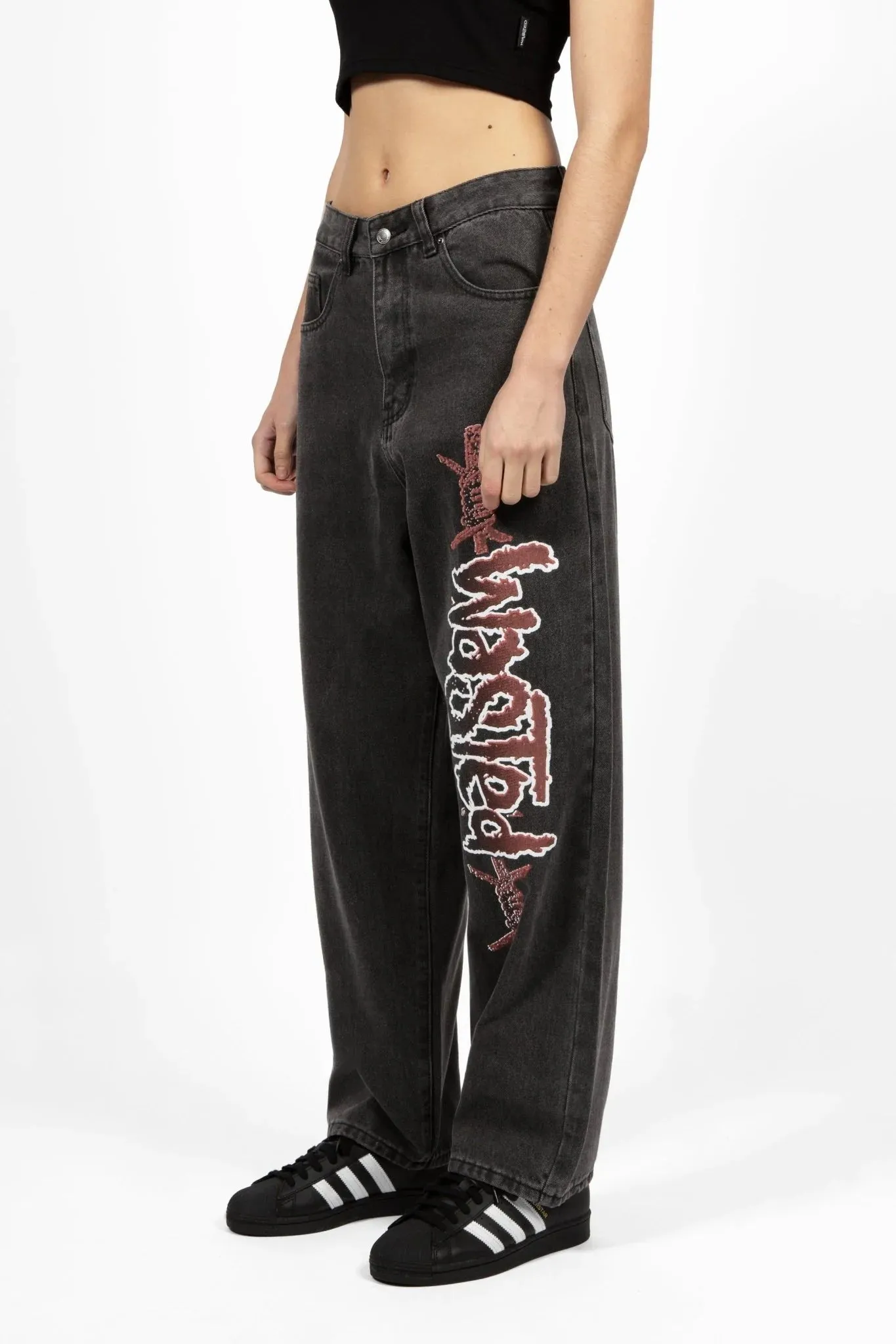 Wasted Paris Casper Pants Blind - Faded Black