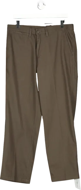 Woolworths Brown Chino Trousers W34