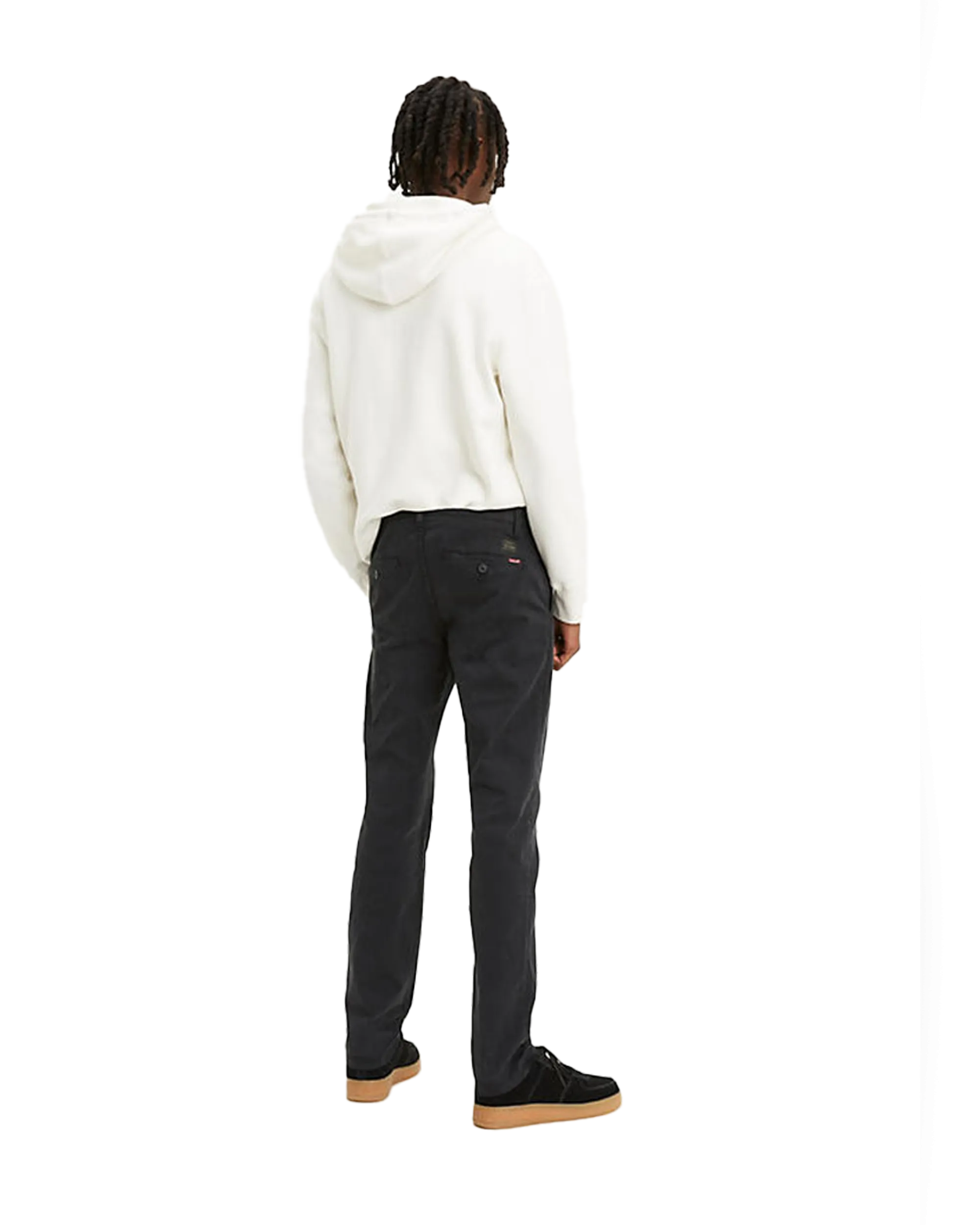 XX Chino Standard Trousers in Mineral Black